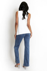 Button Front Knit Waistcoat