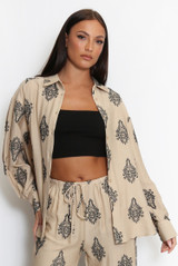 Paisley Print Shirt