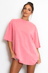 Acid Wash Oversized T-shirt 