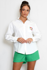 Love Yourself Slogan Blouse