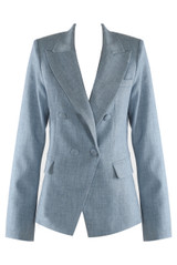 Double Breasted Textured Blazer