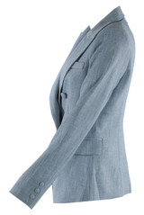 Double Breasted Textured Blazer