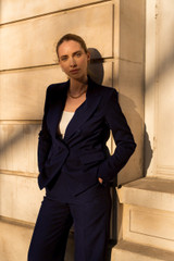 Double Breasted Textured Blazer Double Breasted Textured Blazer