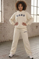 SOHO Slogan Hooded Sweatshirt- PRE-ORDER