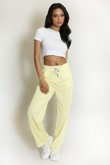 Wide Leg Knotted Trouser