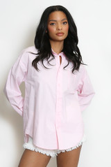 Poplin Single Pocket Shirt
