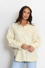 Floral Embroidered Shirt