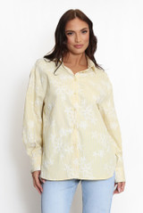 Floral Embroidered Shirt