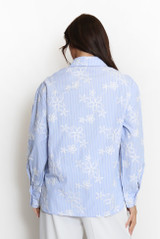 Floral Embroidered Shirt