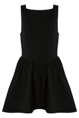 Square Neck Skater Dress 
