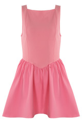 Square Neck Skater Dress 