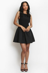 Square Neck Skater Dress 
