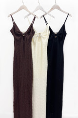 Golden Ring Cut Out Cami Dress