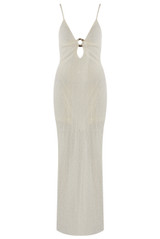 Golden Ring Cut Out Cami Dress