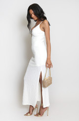 Golden Ring Cut Out Cami Dress