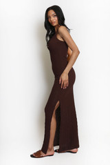 Golden Ring Cut Out Cami Dress
