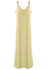 Relaxed Ruched Strap Cami Dress