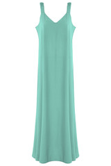 Relaxed Ruched Strap Cami Dress