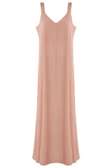 Relaxed Ruched Strap Cami Dress