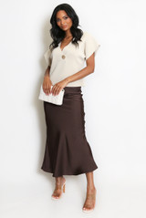 Fine Knit Asymmetric Cardigan 