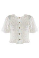 Paisley Crochet Blouse 
