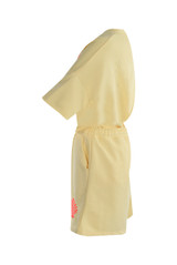 Sun Embossed T-Shirt And Shorts Set