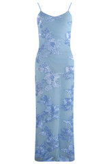 Floral Lace Lined Cami Maxi Dress