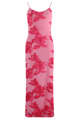 Floral Lace Lined Cami Maxi Dress