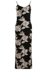 Floral Lace Lined Cami Maxi Dress