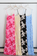 Floral Lace Lined Cami Maxi Dress