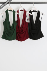 Drape Halter Top