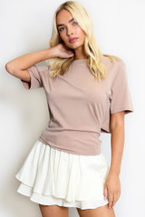 Tie Back T-Shirt 