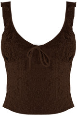 Textured Milk Maid Top