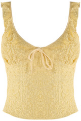 Textured Milk Maid Top