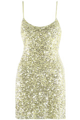 Cut Out Back Sequin Mini Dress