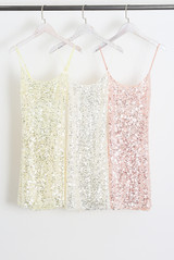 Cut Out Back Sequin Mini Dress