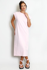 Cap Sleeve Midi Dress