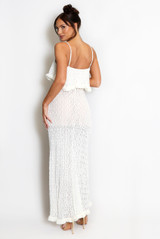 Crochet Lace Maxi Dress
