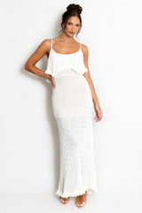 Crochet Lace Maxi Dress