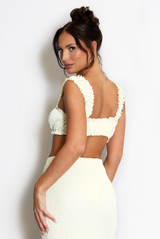 Shirred Milk Maid Top
