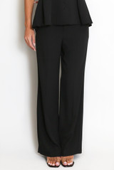 Pleated Straight Leg Trousers
