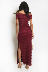 Lace Panelled Maxi Skirt
