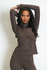 Sculpted Active Gym Jacket