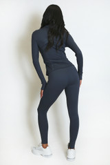 Sculpted Active Gym Jacket And Legging Set