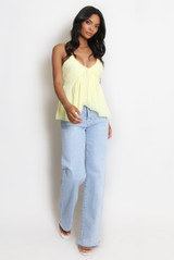 Chiffon Babydoll Top