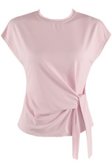 Tie Side Cap Sleeve Top