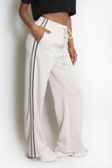 Side Stripe Wide Leg Jogger