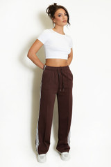 Side Stripe Wide Leg Jogger