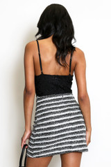 Lace Crochet Cami Bodysuit 