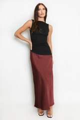 Asymmetric Hem Sleeveless Top